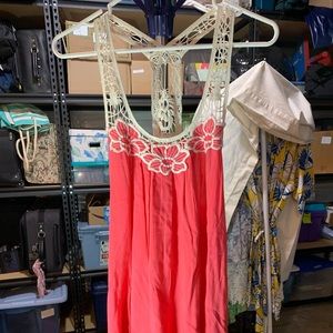 Top/Swimsuit Cover or Short Dress NWT Size Large